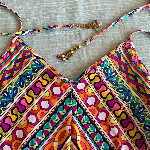 Trina Turk Peruvian Stripe Cover Up Dress - Picture 3 of 4